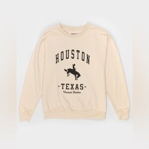 PRETTY VACANT Houston Texas Mens Crewneck Sweatshirt Size XL